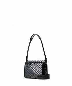 Off-White PVC net shoulder bag