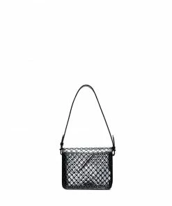 Off-White PVC net shoulder bag
