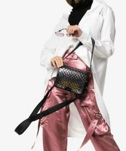 Off-White PVC net shoulder bag