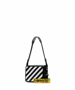 Off-White striped tape shoulder bag