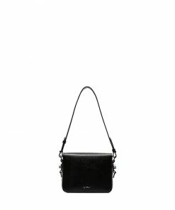 Off-White striped tape shoulder bag