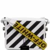 Off-White diagonal stripe crossbody bag