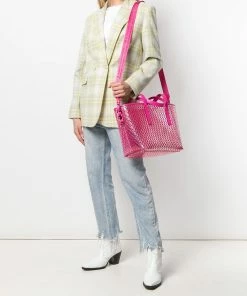 Off-White netted shopper bag