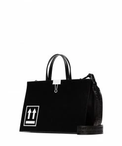Off-White medium box tote