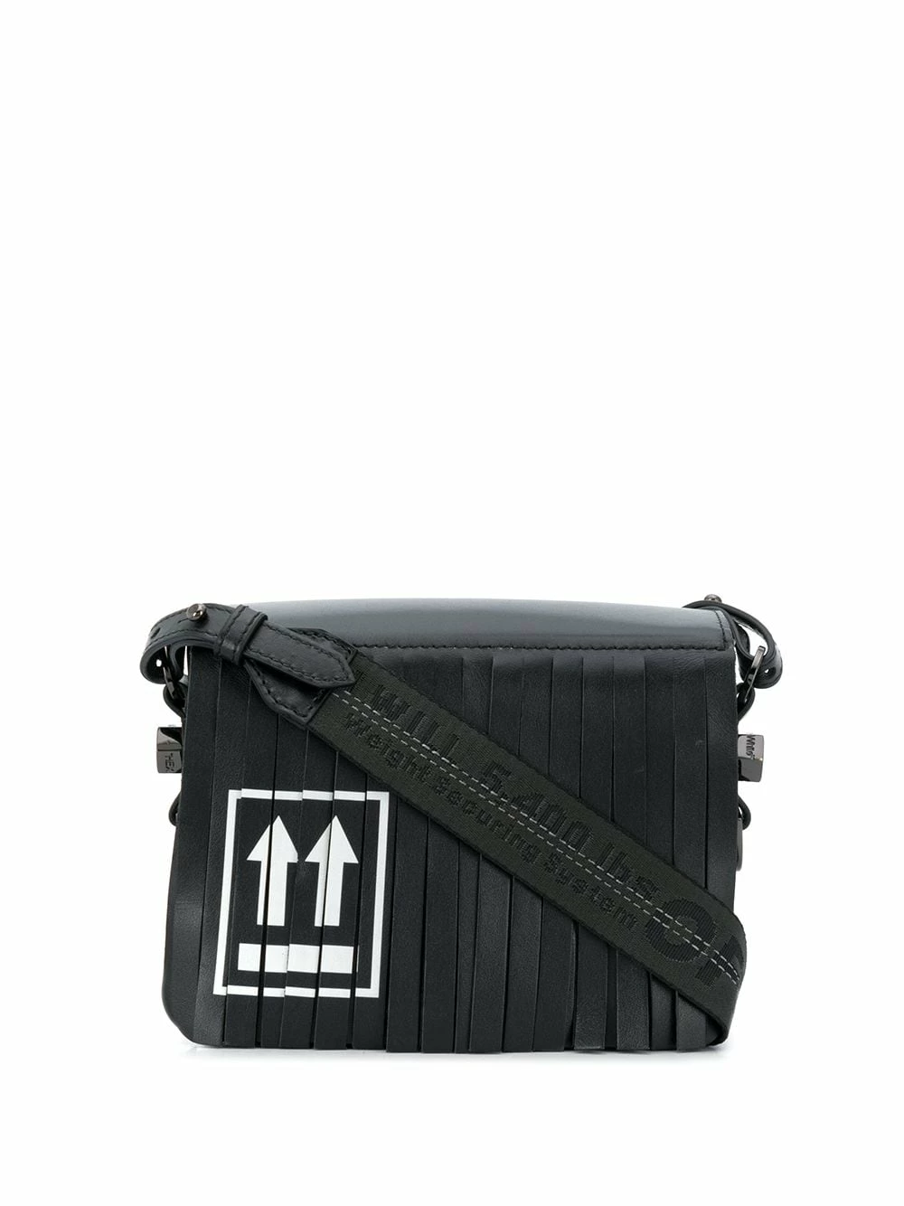 Hot Sale ๐ Off-White Fringed flap bag โค๏ธ 3 Off-White Fringed flap bag