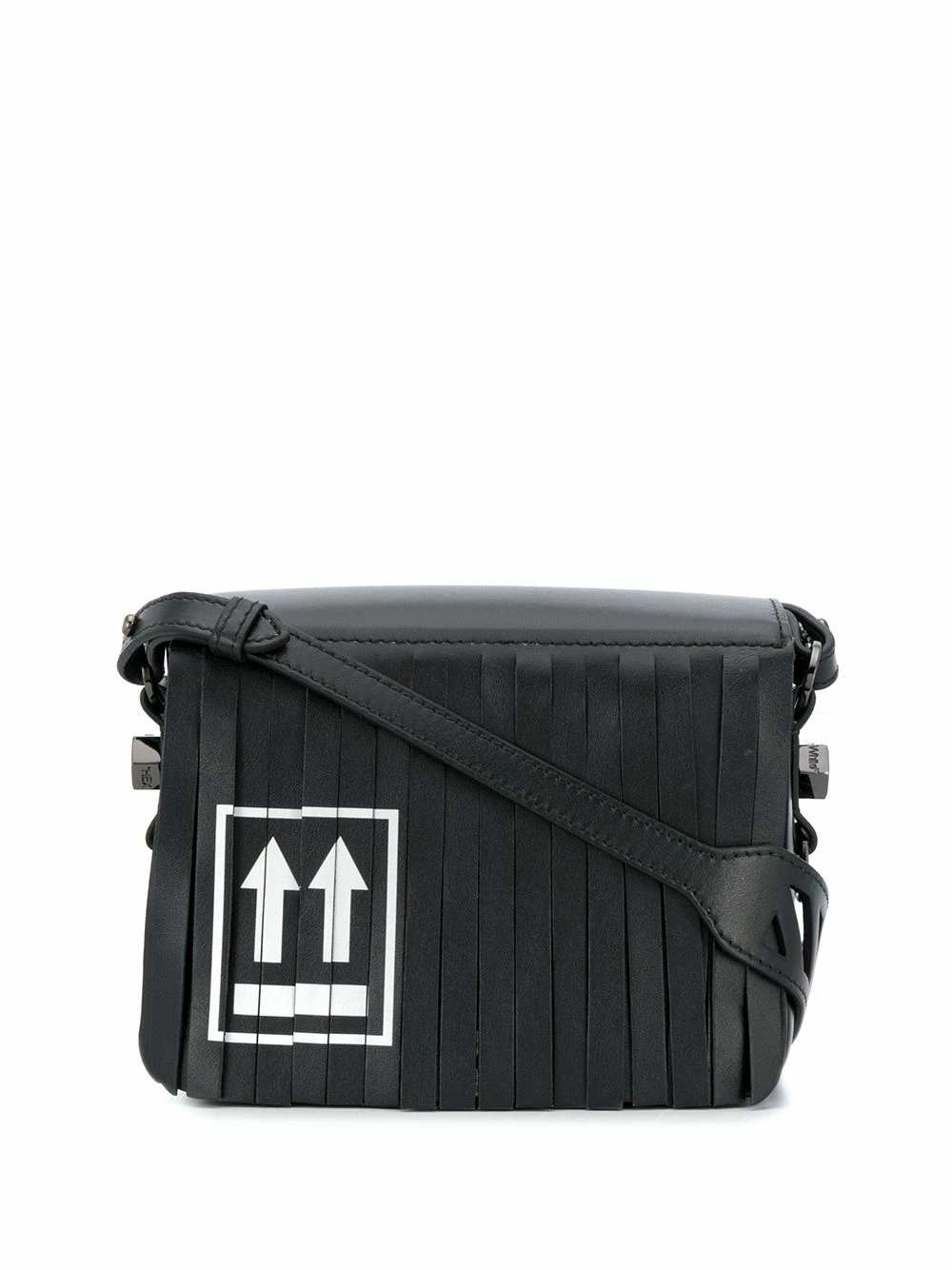 Hot Sale ๐ Off-White Fringed flap bag โค๏ธ 8 Off-White Fringed flap bag