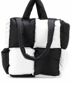 Off-White small puffy checked bag