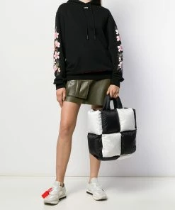 Off-White small puffy checked bag