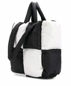 Off-White small puffy checked bag