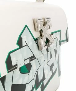 Off-White Jitney graffiti tote