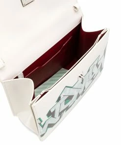 Off-White Jitney graffiti tote