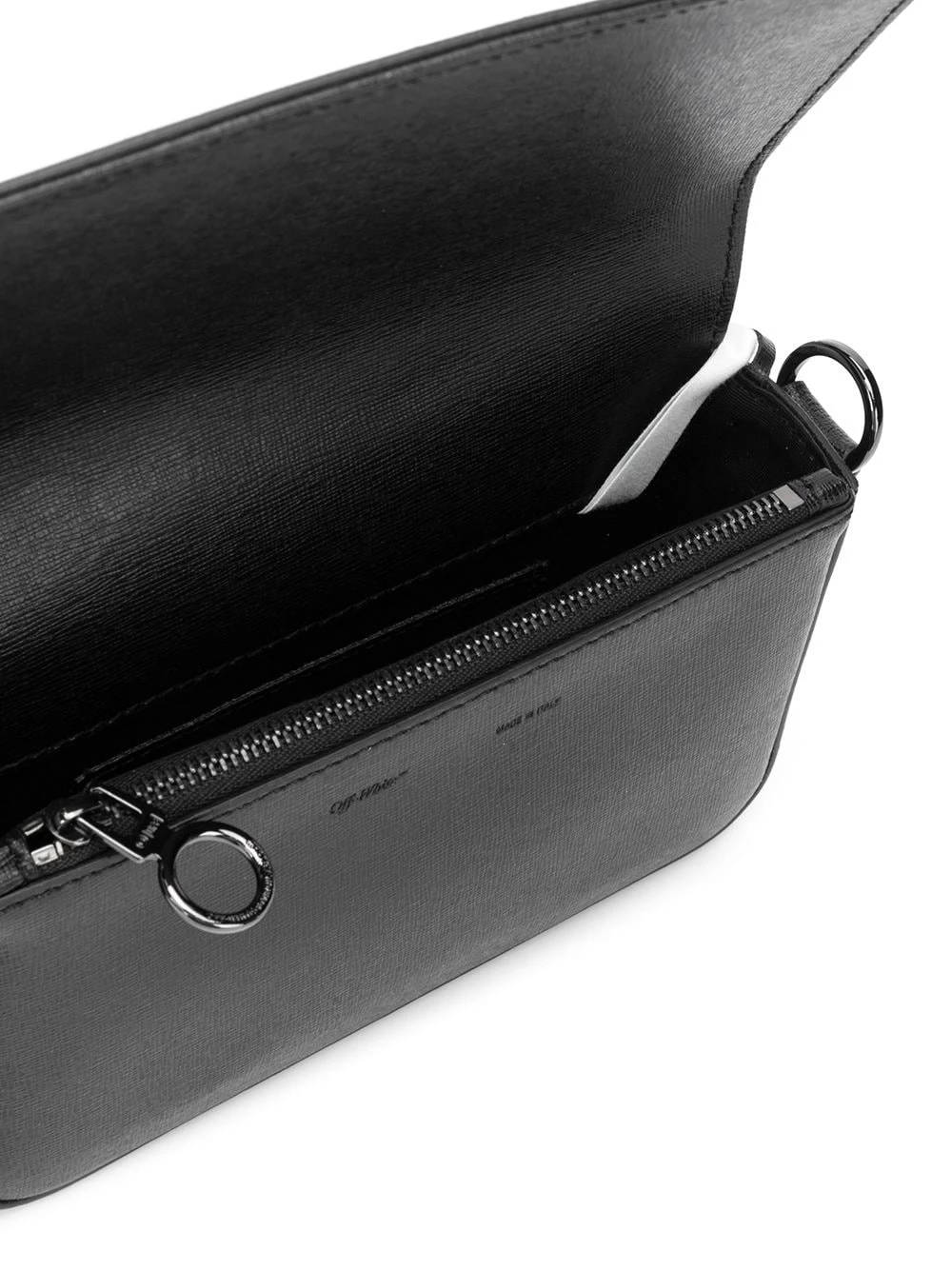 Best deal ๐ Off-White Diagonal stripe motif shoulder bag ๐ 8 Off-White diagonal stripe motif shoulder bag