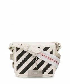 Off-White Diag Binder Clip shoulder bag