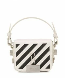 Off-White Diag Binder Clip shoulder bag