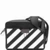 Off-White striped camera bag