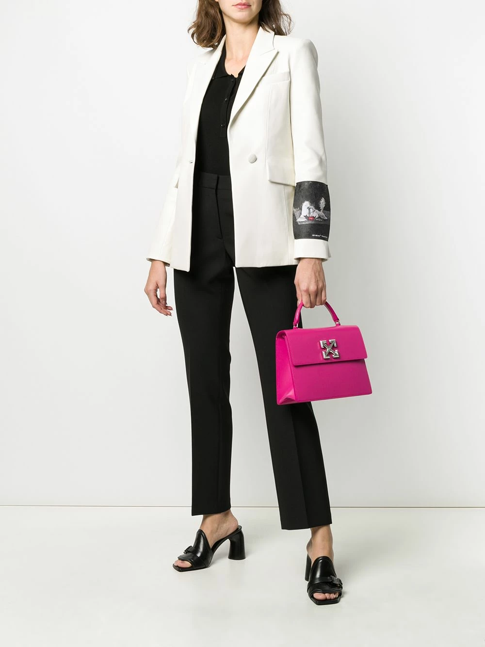 Outlet βοΈ Off-White 2.8 Jitney shoulder bag 𧨠4 Off-White 2.8 Jitney shoulder bag