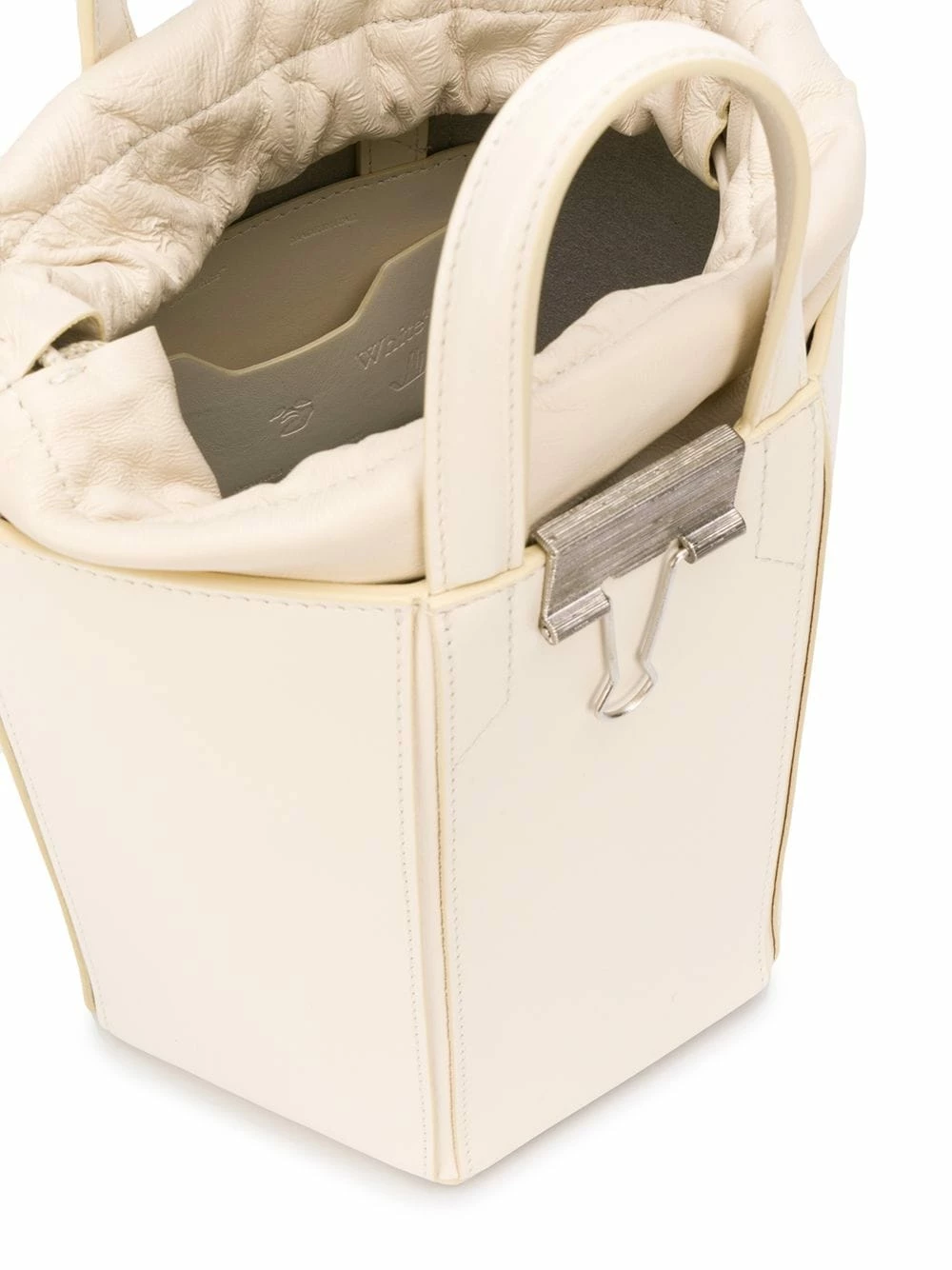 Best Sale โ Off-White Binder-Clip detail bucket bag ๐คฉ 7 Off-White Binder-Clip detail bucket bag