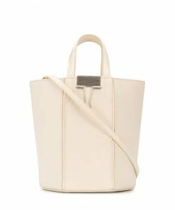 Off-White Binder-Clip detail bucket bag