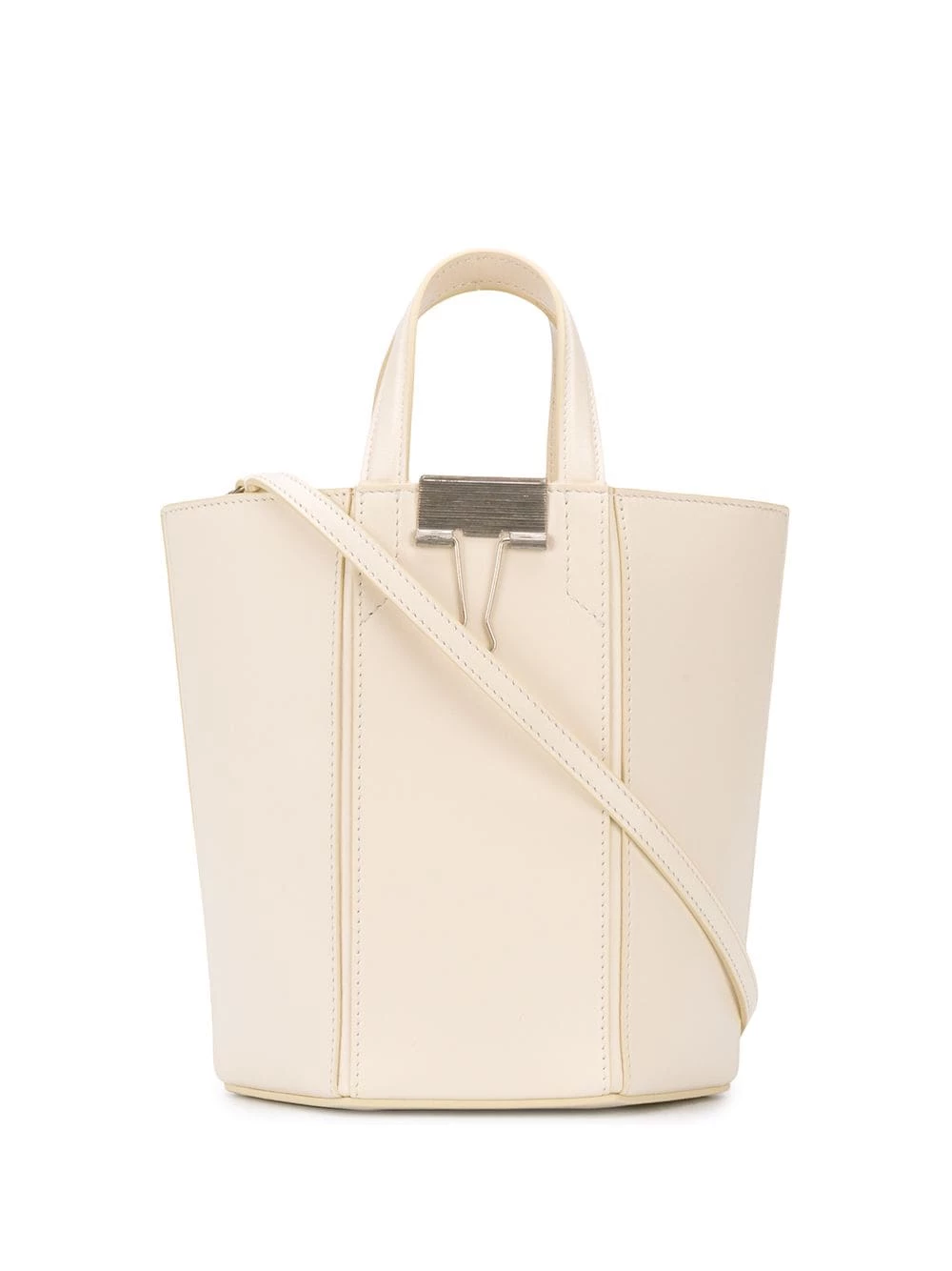 Best Sale โ Off-White Binder-Clip detail bucket bag ๐คฉ 3 Off-White Binder-Clip detail bucket bag