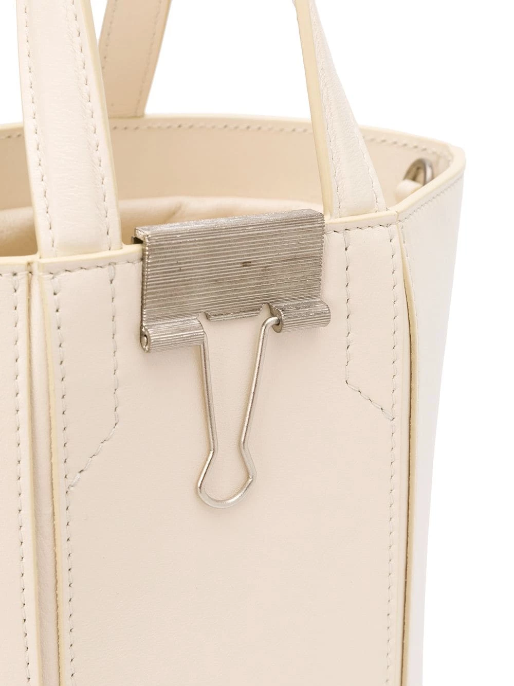 Best Sale โ Off-White Binder-Clip detail bucket bag ๐คฉ 6 Off-White Binder-Clip detail bucket bag