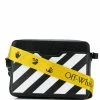 Off-White small diagonal stripes camera bag