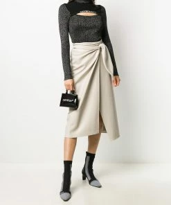 Off-White mini Binder Clip tote bag