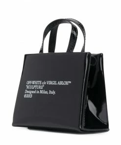 Best Sale π Off-White Mini Binder Clip tote bag π 9 Off-White mini Binder Clip tote bag
