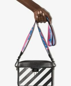 Off-White Diag leather crossbody bag