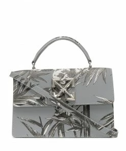 Off-White palm tree pattern crossbody bag