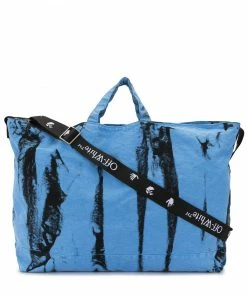 Off-White tie-dye tote bag