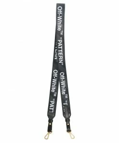 Off-White Pattern logo bag strap