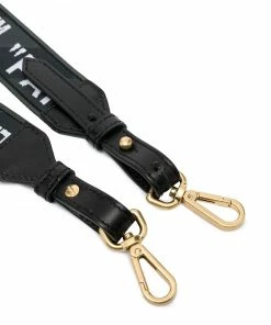 Off-White Pattern logo bag strap