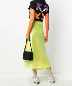 Off-White diagonal flap bag