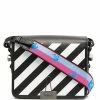 Off-White diagonal flap bag