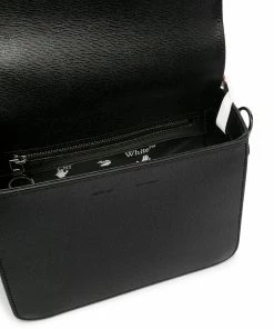 Off-White diagonal flap bag