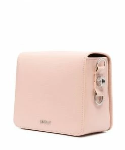 Off-White logo-tape detail shoulder bag