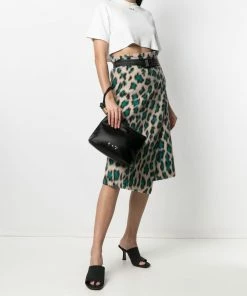 Off-White slider zipped clutch