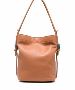 Off-White woven handle tote bag