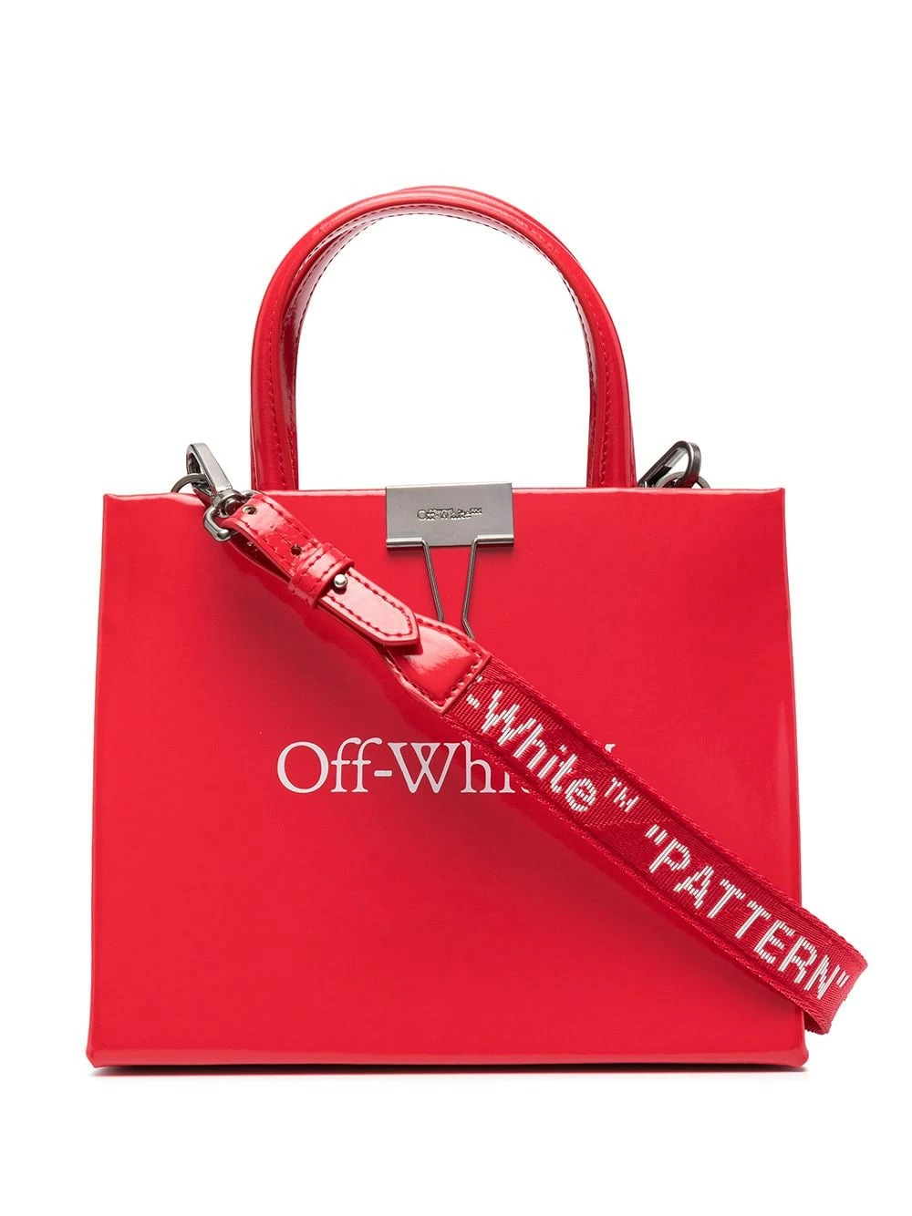 Buy ๐ฅฐ Off-White Sculpture print two-way bag ๐ฅ 3 Off-White Sculpture print two-way bag
