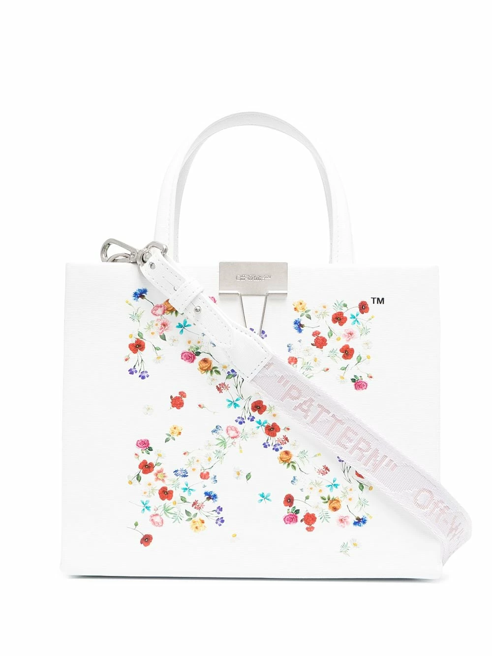 Outlet ๐ Off-White Floral Arrows motif box bag ๐ 3 Off-White floral Arrows motif box bag