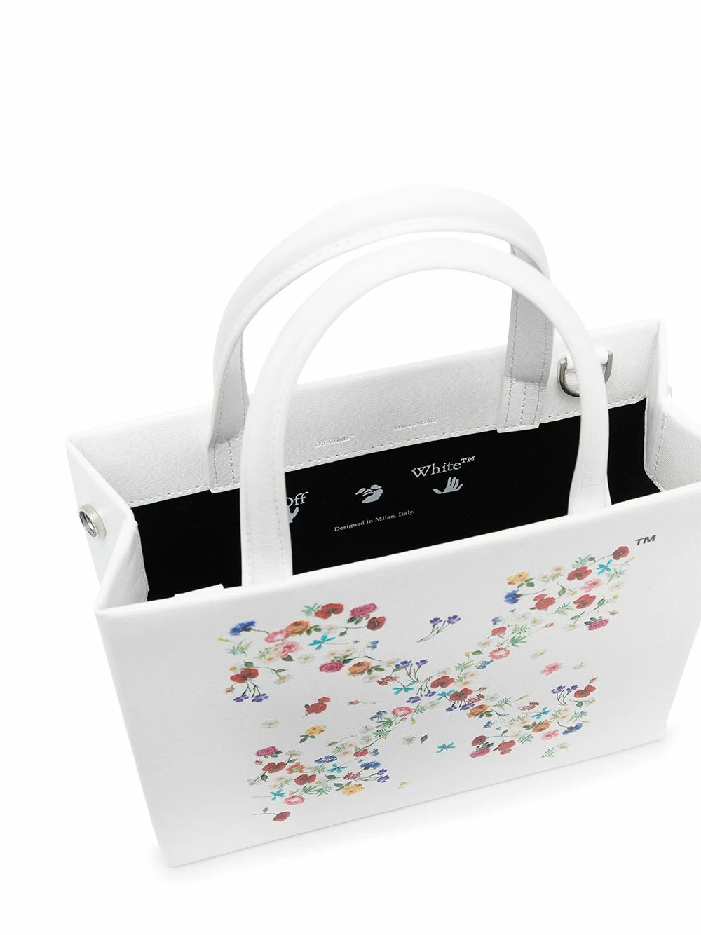 Outlet ๐ Off-White Floral Arrows motif box bag ๐ 8 Off-White floral Arrows motif box bag