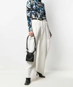 Off-White Hand Off logo bucket bag