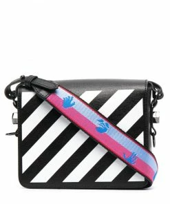 Off-White small Diag Flap bag
