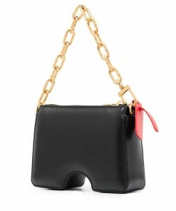 Off-White Burrow-15 leather mini bag