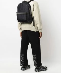 Off-White monogram-jacquard backpack
