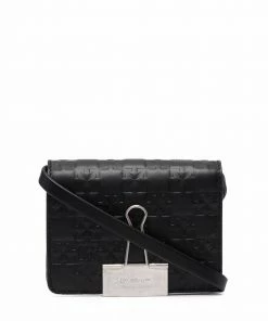 Off-White BINDER C/C HOLDER ON STRAP MO BLACK NO C