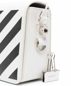 Best Pirce ๐งจ Off-White Diag logo-plaque shoulder bag ๐คฉ 13 Off-White Diag logo-plaque shoulder bag