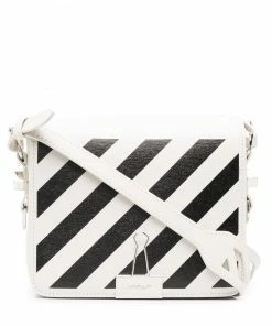 Best Pirce ๐งจ Off-White Diag logo-plaque shoulder bag ๐คฉ 15 Off-White Diag logo-plaque shoulder bag