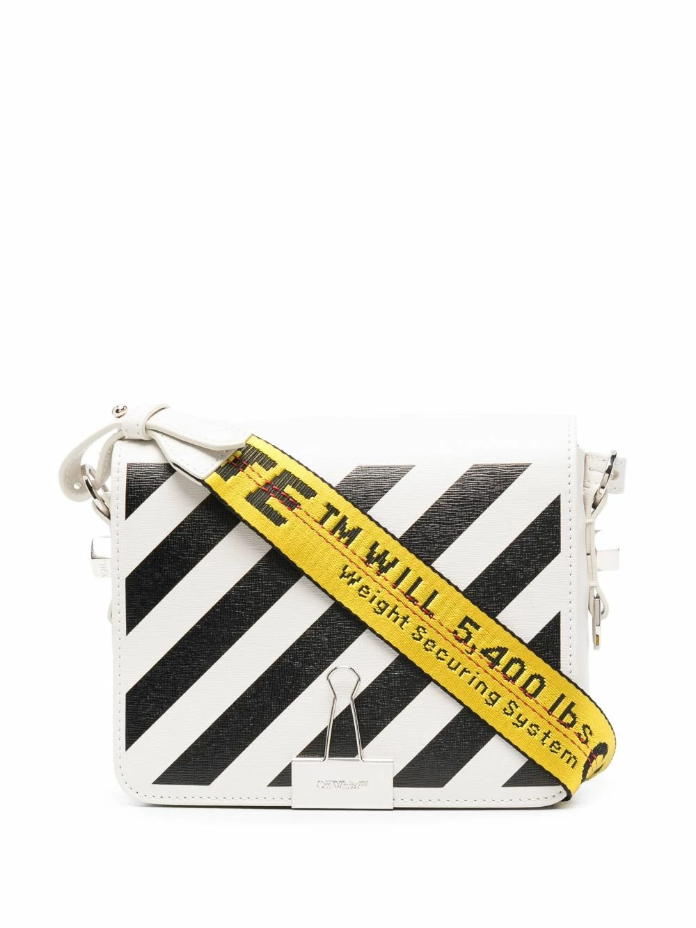 Best Pirce ๐งจ Off-White Diag logo-plaque shoulder bag ๐คฉ 3 Off-White Diag logo-plaque shoulder bag