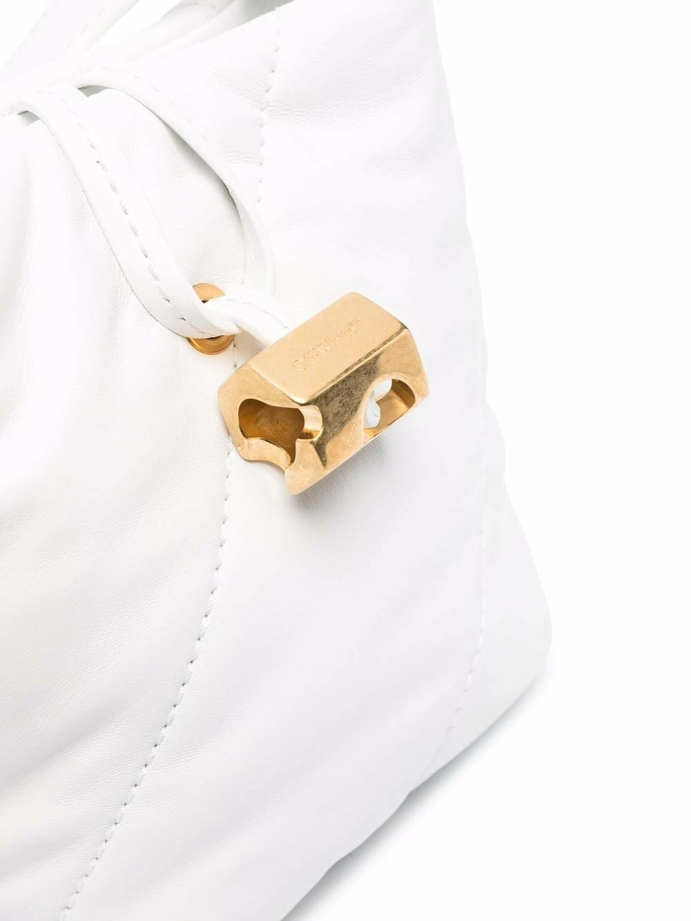 Cheap โจ Off-White Nailed leather bucket bag ๐ 6 Off-White Nailed leather bucket bag